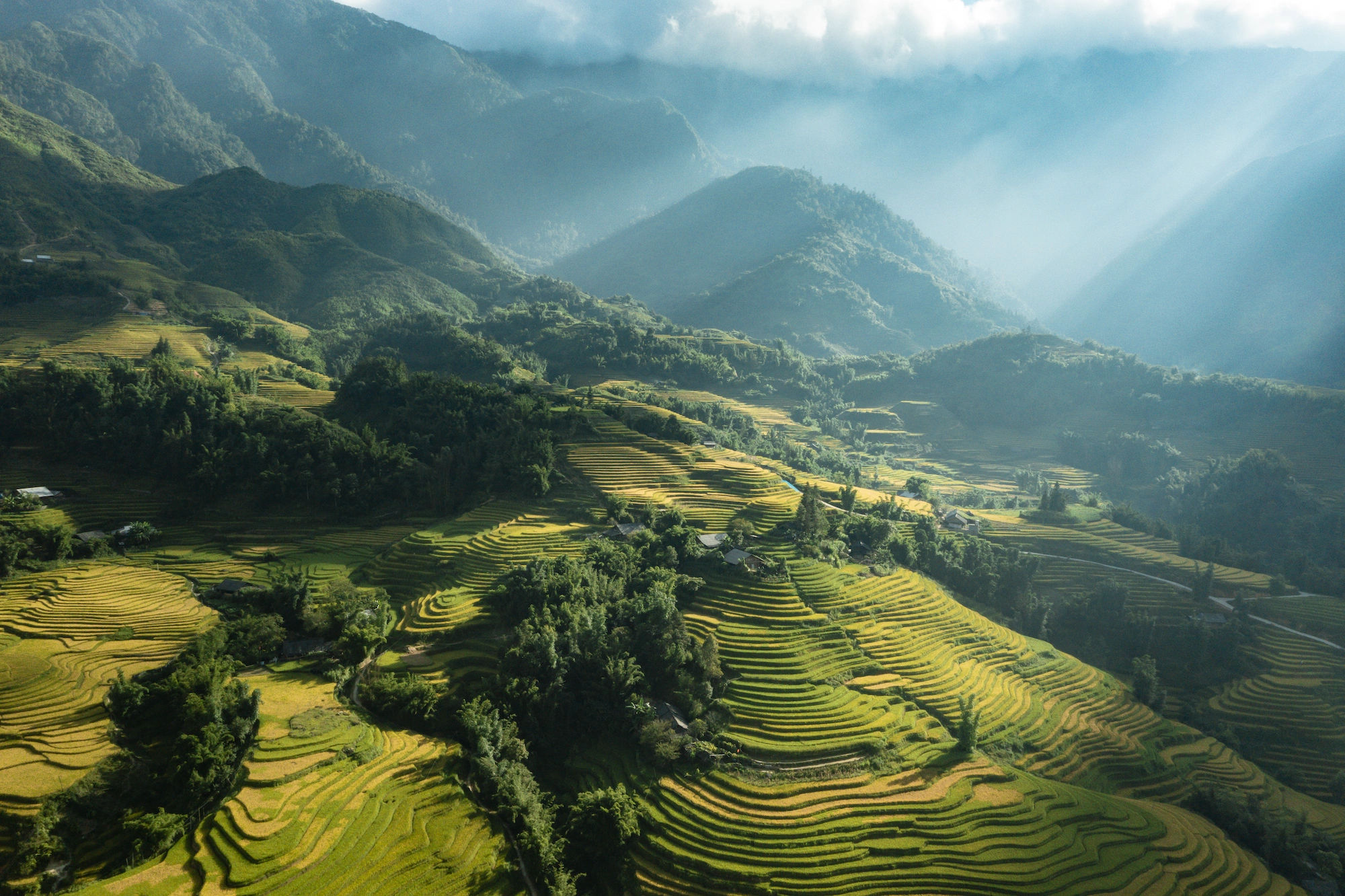 Sapa is a place with picturesque and poetic landscapes, offering breathtaking natural beauty 